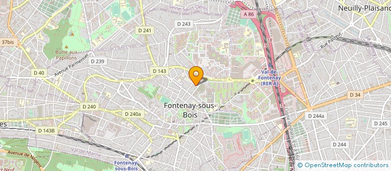 localisation de l'entreprise I DRIVE YOU à FONTENAY-SOUS-BOIS