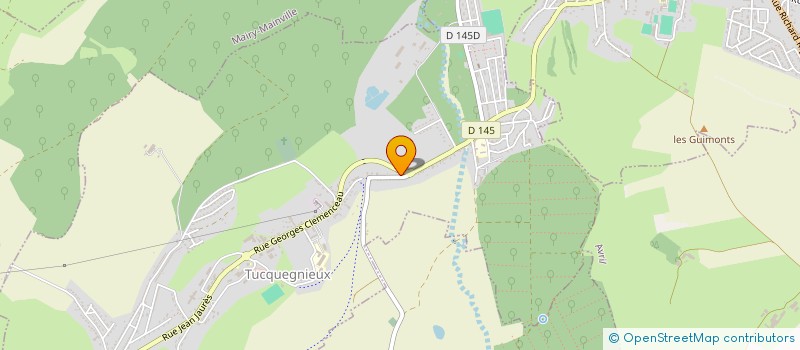 localisation de l'entreprise I.E.A.  TUCQUEGNIEUX