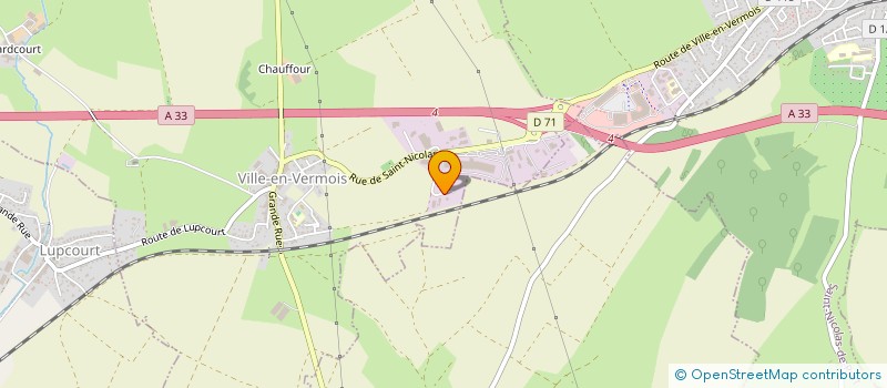 localisation de l'entreprise I E A  VILLE-EN-VERMOIS