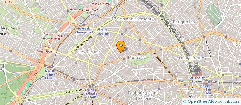 localisation de l'entreprise I.E.D. INVESTISSEMENT ET DIVERSIFICATION  PARIS