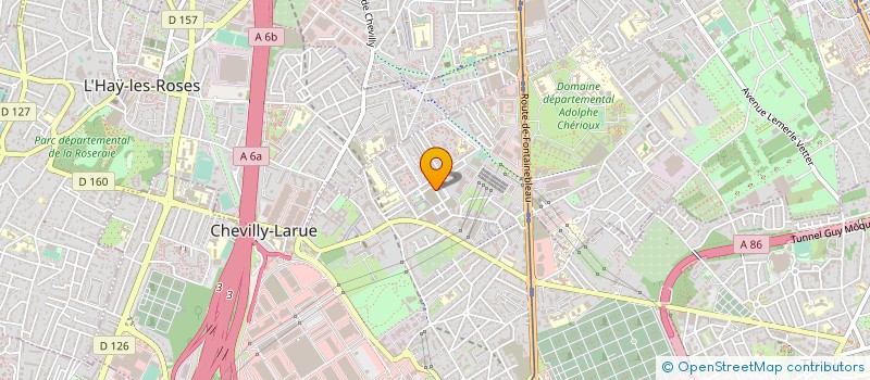 localisation de l'entreprise I.E.F.L EUROPE  CHEVILLY-LARUE