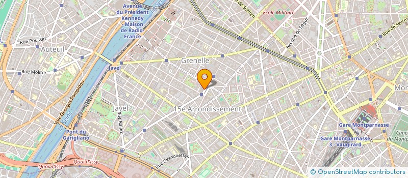 localisation de l'entreprise I.E.H.  PARIS