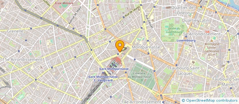 localisation de l'entreprise I.E.M.B à PARIS