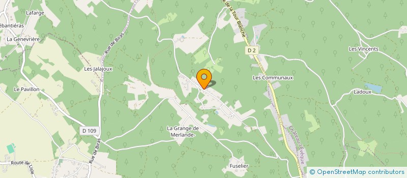 localisation de l'entreprise I.E.R.O. RESOLUTION  LA CHAPELLE-GONAGUET