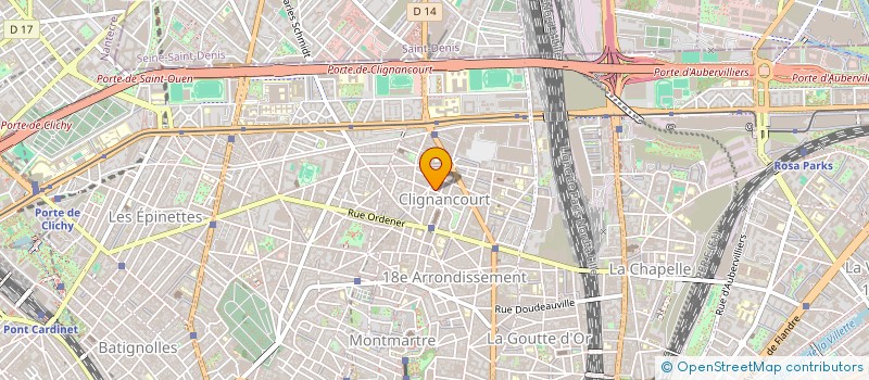 localisation de l'entreprise I.E.S.  PARIS