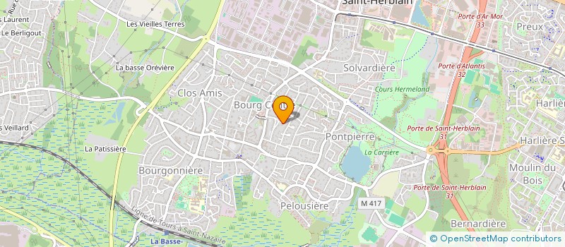 localisation de l'entreprise I.E.S.L  ST-HERBLAIN