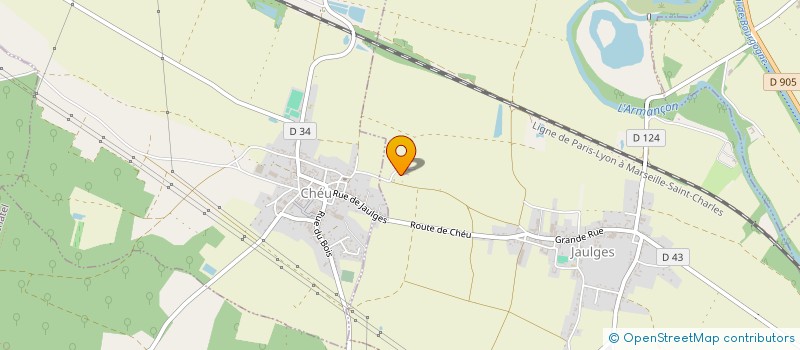 localisation de l'entreprise I E V  JAULGES