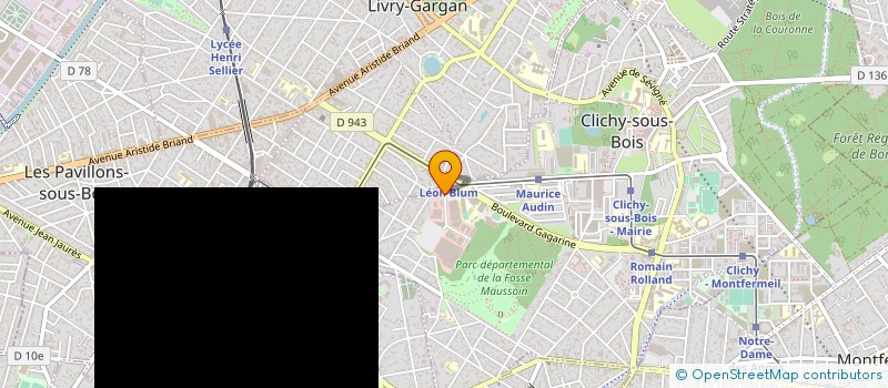 localisation de l'entreprise I ELEC à CLICHY-SOUS-BOIS