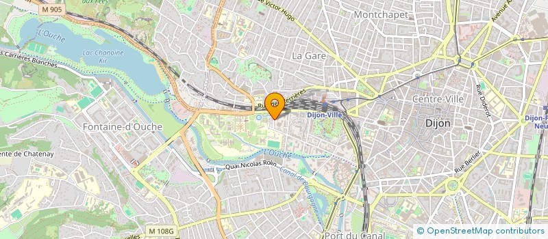 localisation de l'entreprise I'ELEC à DIJON