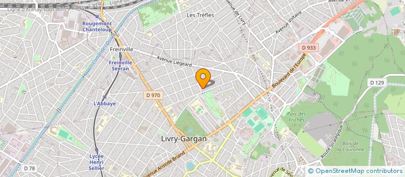 localisation de l'entreprise I.ELEC à LIVRY-GARGAN