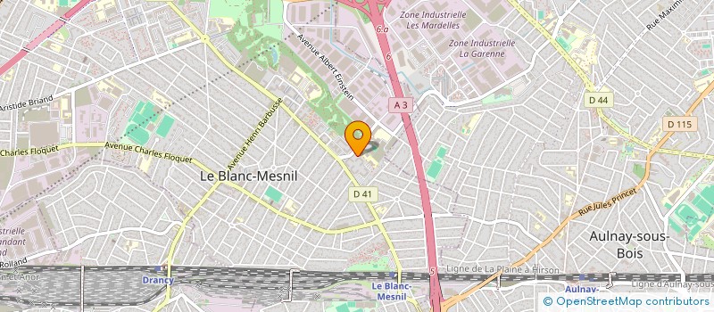 localisation de l'entreprise I-ENERGIE à LE BLANC-MESNIL