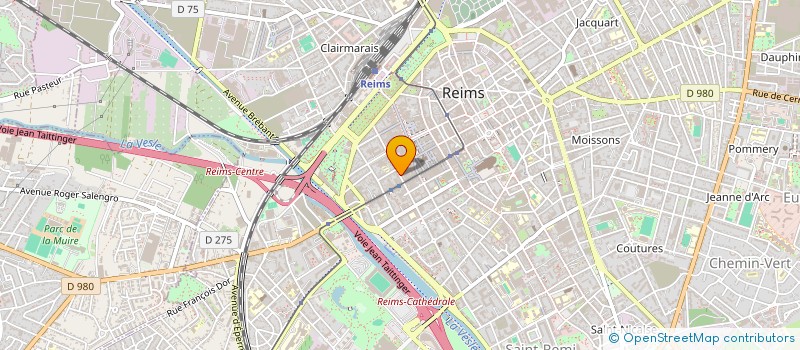 localisation de l'entreprise I ET CO  REIMS