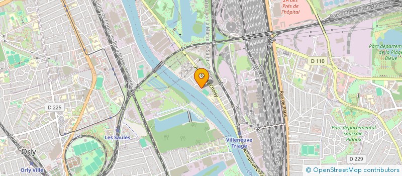 localisation de l'entreprise I.F.2 SERVICES à VITRY-SUR-SEINE
