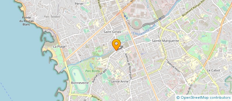 localisation de l'entreprise I.F.A ( INVESTISSEMENTS FRANCHISES ALIMENTAIRES) à MARSEILLE