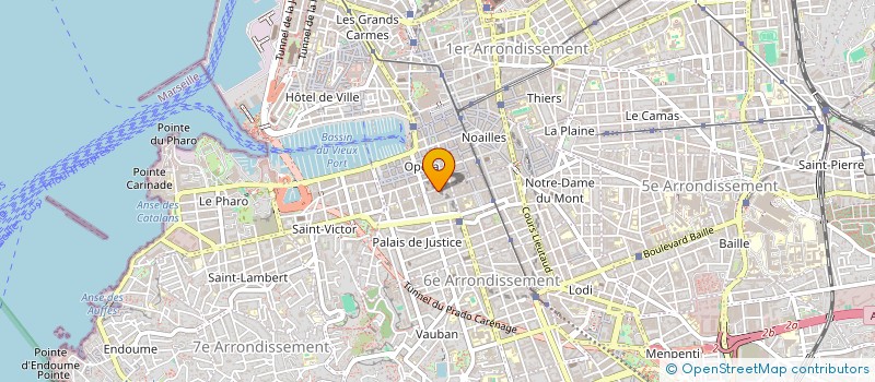 localisation de l'entreprise I F C A M à MARSEILLE