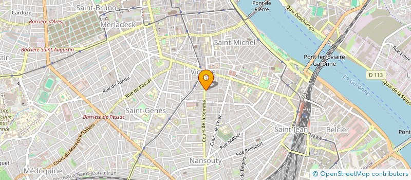 localisation de l'entreprise I.F.C - ITALIAN FOOD CONCEPT  BORDEAUX