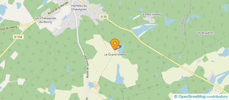 localisation de l'entreprise I.F CAP NORD  YVOY LE MARRON