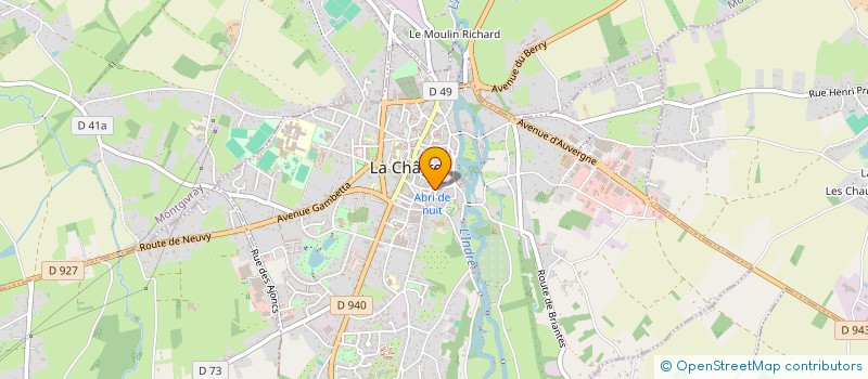 localisation de l'entreprise I-F-D-M-  LA CHATRE