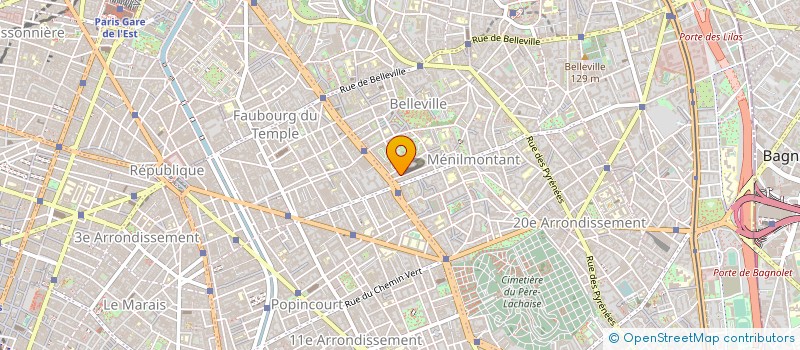 localisation de l'entreprise I F DISTRIBUTION  PARIS