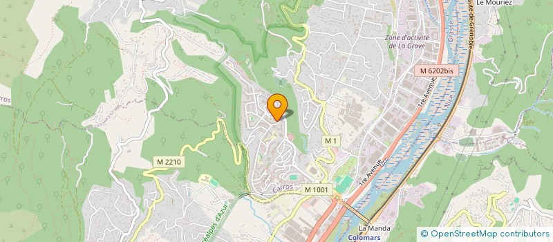 localisation de l'entreprise I - F HABITAT à CARROS