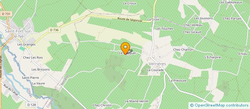 localisation de l'entreprise I F I à VERRIERES