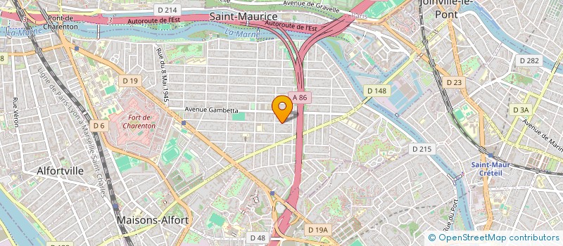 localisation de l'entreprise I.F.K. à MAISONS-ALFORT