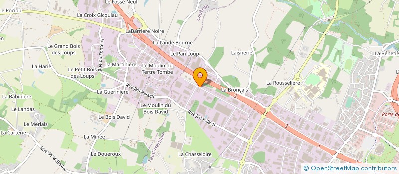 localisation de l'entreprise I.F.M.V. IMMO  SAINT-HERBLAIN