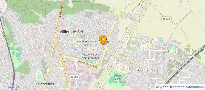 localisation de l'entreprise I.F.P.A à ARNOUVILLE