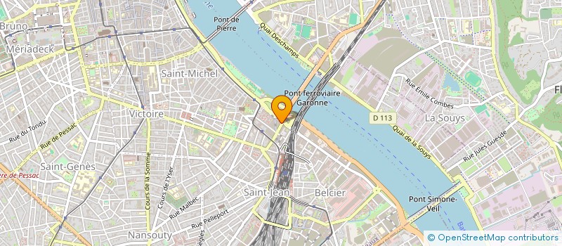 localisation de l'entreprise I F P A L'ECOLE à BORDEAUX