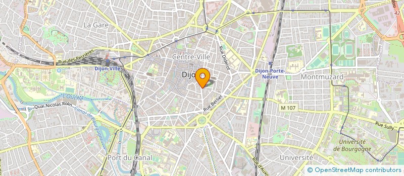 localisation de l'entreprise I.F.R.D.P. à DIJON