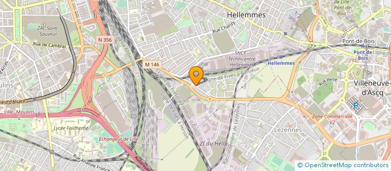 localisation de l'entreprise I F S ECOCOURSES à LILLE