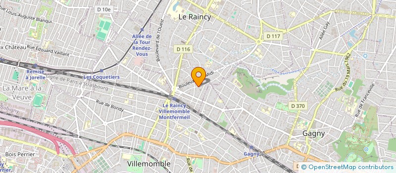 localisation de l'entreprise I - FAC PARTENAIRE INFORMATIQUE à LE RAINCY