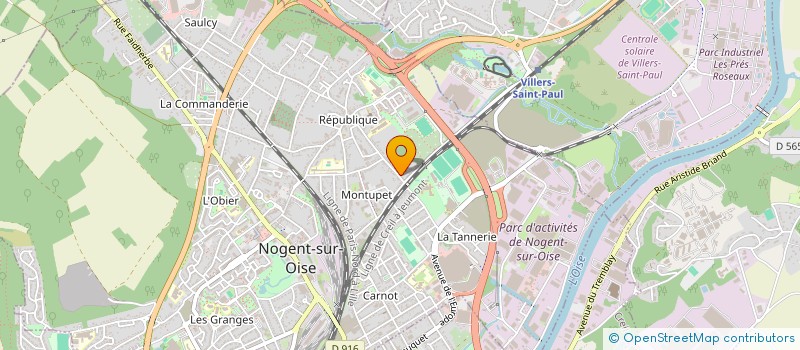 localisation de l'entreprise I-FIRDAWS  NOGENT-SUR-OISE