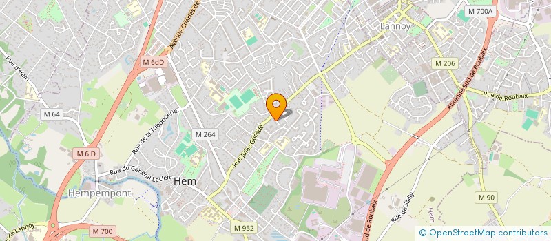 localisation de l'entreprise I FIT GOOD à HEM