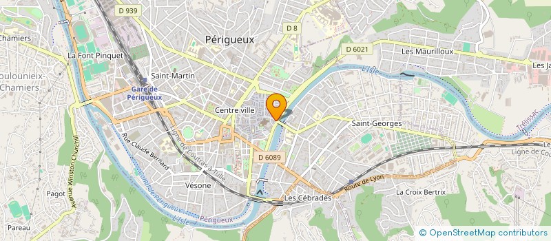 localisation de l'entreprise I FORMATION  PERIGUEUX