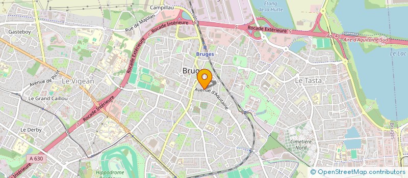 localisation de l'entreprise I FORMATION BORDEAUX  BRUGES