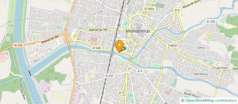 localisation de l'entreprise I-FRA-DIS à MONTELIMAR