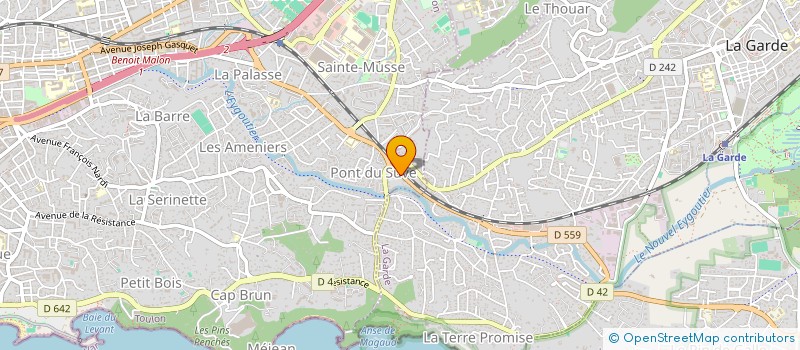 localisation de l'entreprise I FRATELLI  TOULON