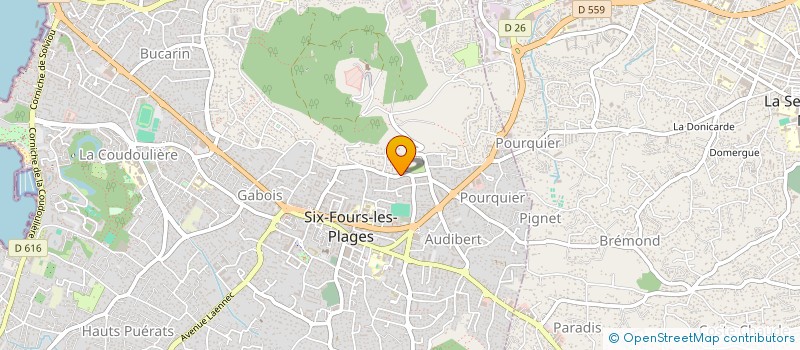localisation de l'entreprise I FRATELLI à SIX-FOURS-LES-PLAGES