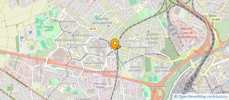 localisation de l'entreprise I FRATELLI CW à STRASBOURG