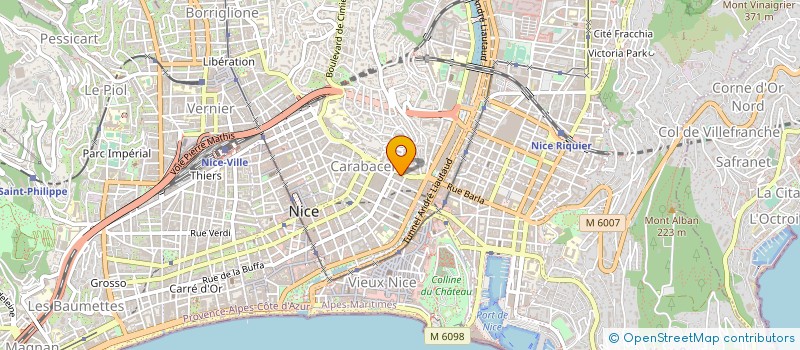 localisation de l'entreprise I&G à NICE