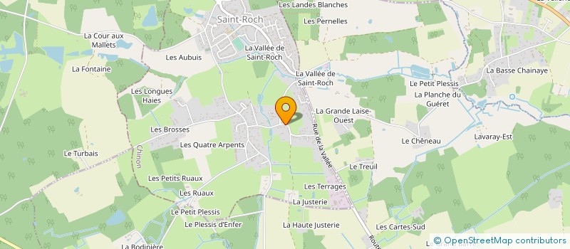 localisation de l'entreprise I.G.C.E.B. (INGENIERIE DU GENIE CLIMATIQUE ET EQUIPEMENTS DU BATIMENT)  SAINT-ROCH