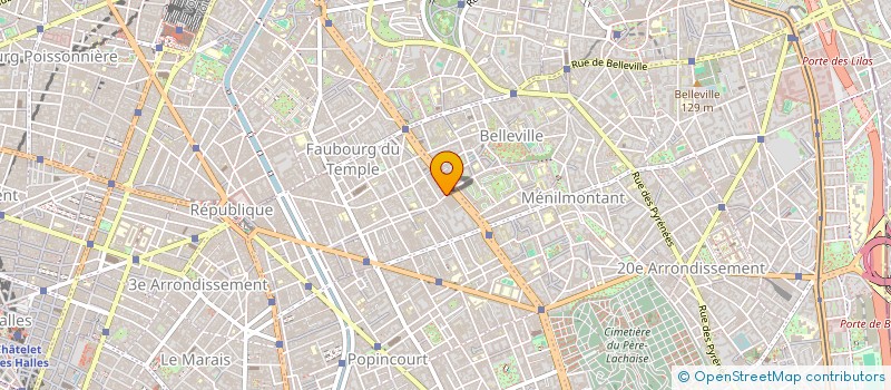 localisation de l'entreprise I.G.D.  PARIS