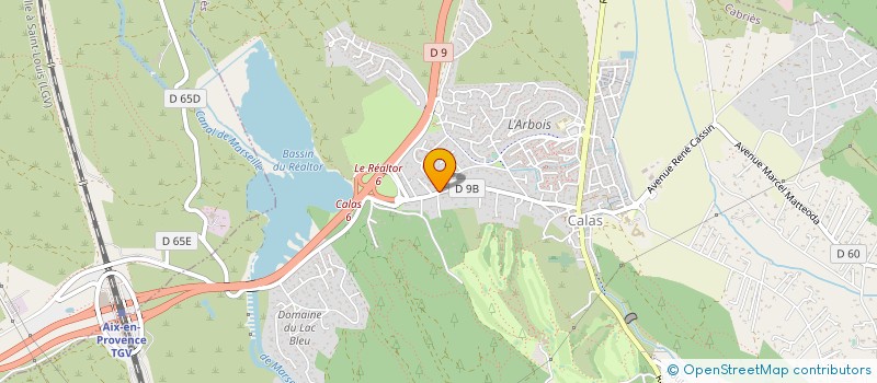 localisation de l'entreprise I G TECH  CABRIES