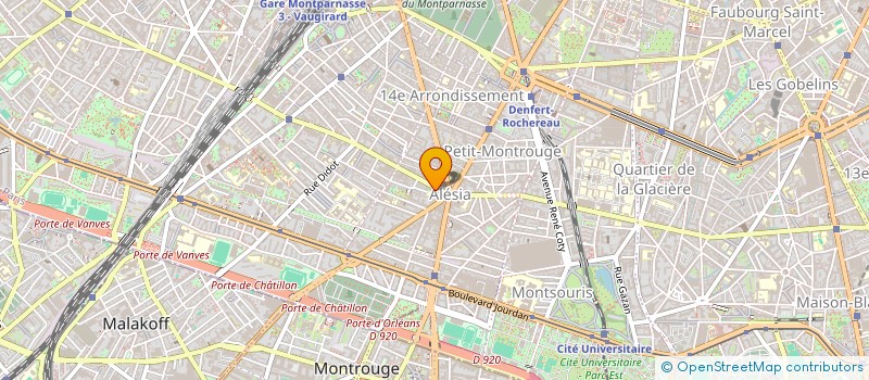 localisation de l'entreprise I-GEO S.A.S  PARIS