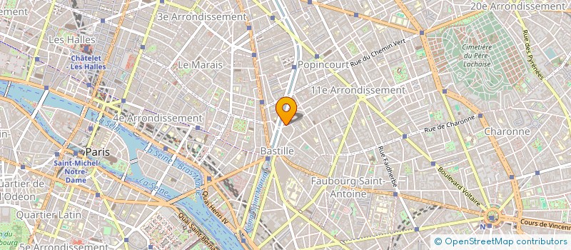 localisation de l'entreprise I GIOCOSI  PARIS