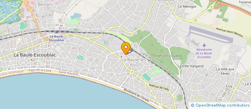 localisation de l'entreprise I GOLFE à LA BAULE-ESCOUBLAC