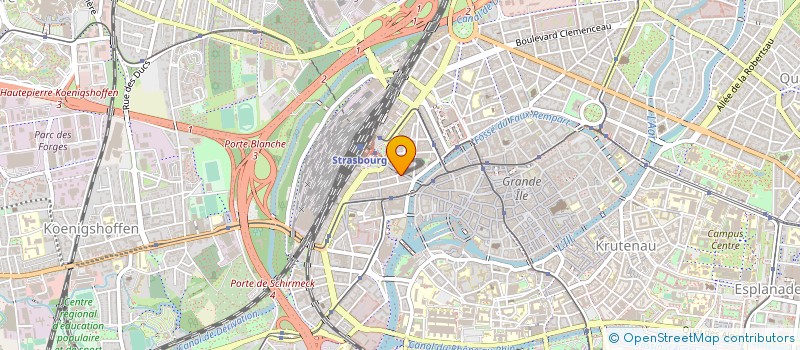 localisation de l'entreprise I-GSM à STRASBOURG