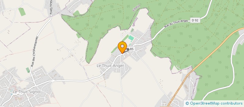 localisation de l'entreprise I.H.A.D MED  LE THUIT DE L'OISON