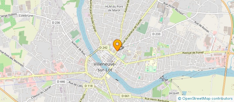 localisation de l'entreprise I.H BROTHERS  VILLENEUVE-SUR-LOT